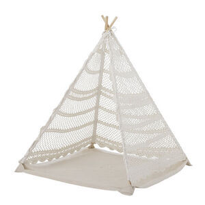 Bloomingville - Herle Play tipi, Natural, Cotton
