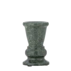 Creative Collection - Sicilia Ljusstake, Grön, Marmor