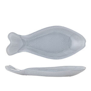 Creative Collection - Yuna fat, grått, glas