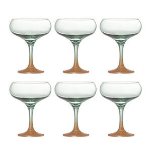 Bloomingville - Signe Cocktailglas, Flerfärgat, Glas
