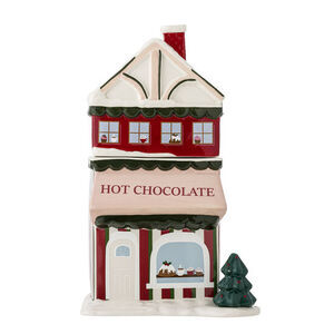 Bloomingville - Gloria-burk med lock, röd, keramik