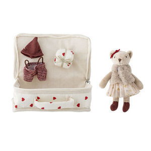 Bloomingville - Lara docka, flerfärgad, bomull