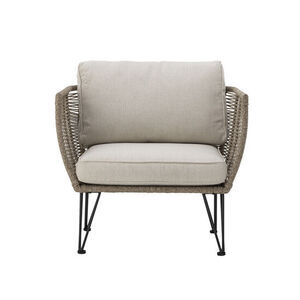 Bloomingville - Mundo Lounge Chair, Brun, Järn