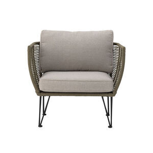 Bloomingville - Mundo Lounge Chair, Grön, Järn