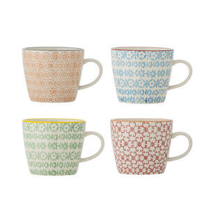 Bloomingville - Carla Mugg, Flerfärgad, Stengods