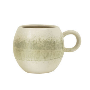 Bloomingville - Paula Cup, Grön, Stengods
