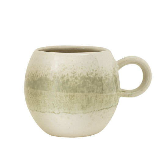 Bloomingville - Paula Cup, Grön, Stengods