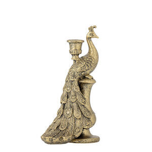 Creative Collection - Tausi ljusstake, guld, polyresin
