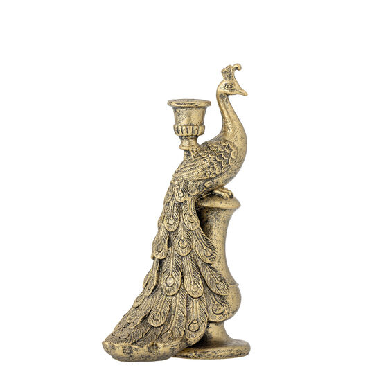 Creative Collection - Tausi ljusstake, guld, polyresin