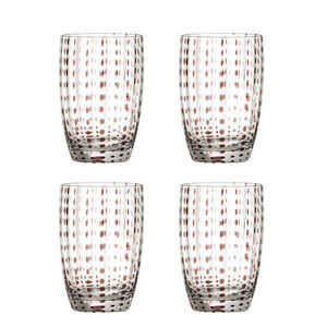 Bloomingville - Brinley Dricksglas, Brunt, Glas