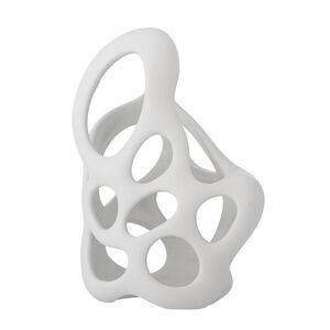 Bloomingville - Chanet Deco, Vit, Polyresin