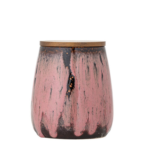 Creative Collection - Rayen Burk med lock, Rosa, Stengods