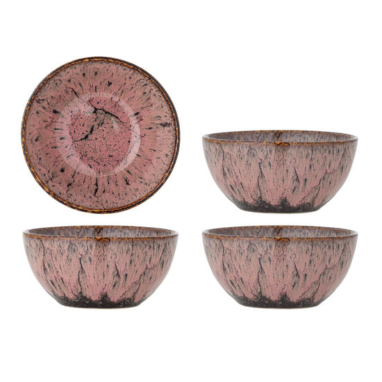 Creative Collection - Rayen Skål, Rosa, Stengods
