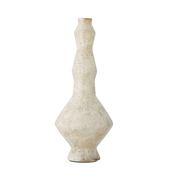 Bloomingville - Bancroft ljusstake, vit, terrakotta