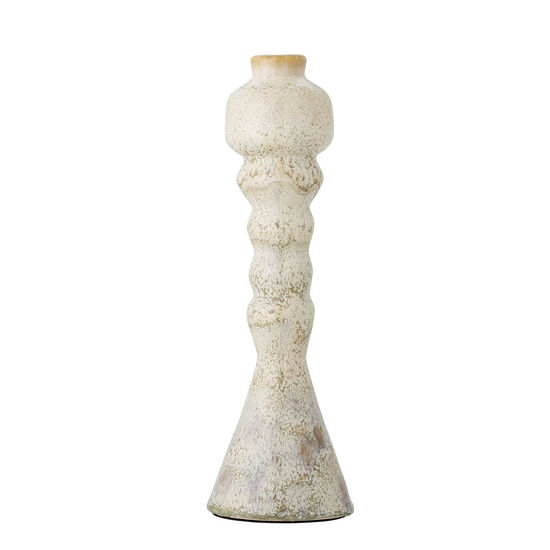Bloomingville - Bancroft ljusstake, vit, terrakotta