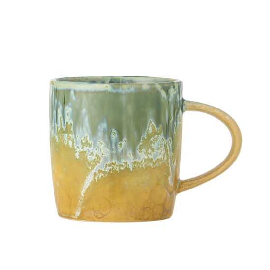 Bloomingville - Milani Mugg, Grön, Stengods