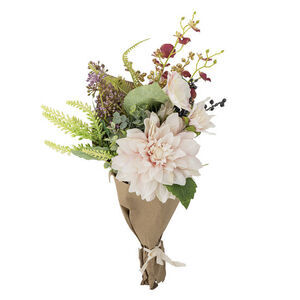 Bloomingville - Splendorbukett, Rosa, Konstgjorda blommor
