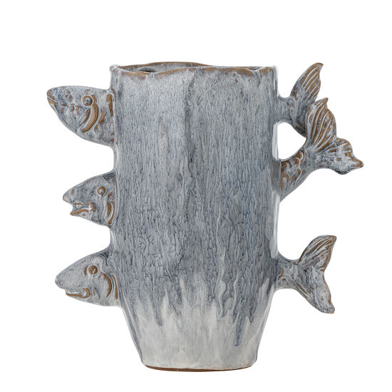 Creative Collection - Tace Vas, Blå, Stengods