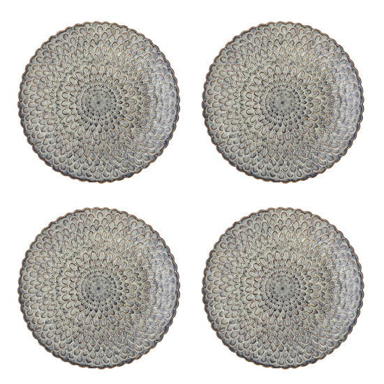 Creative Collection - Katrina Tallrik, Grå, Stengods