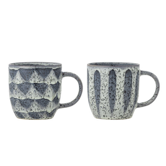 Creative Collection - Ramimugg, Grå, Stengods