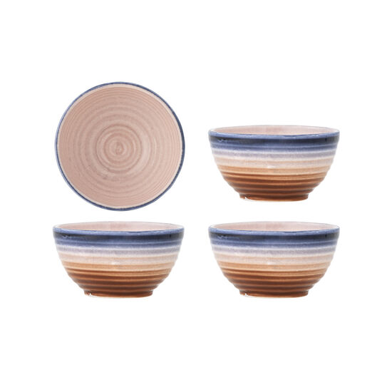 Bloomingville - Tatum Skål, Flerfärgad, Stengods