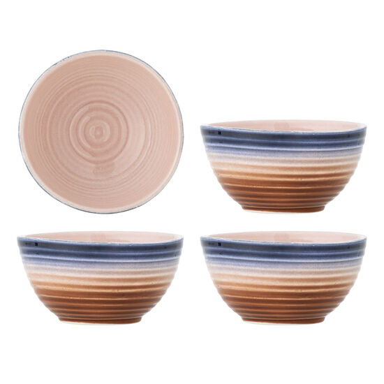 Bloomingville - Tatum Skål, Flerfärgad, Stengods