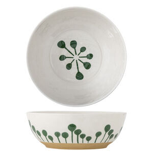 Creative Collection - Linora Skål, Grön, Stengods