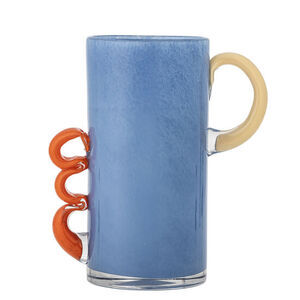 Bloomingville - Carlie Vas, Blå, Glas