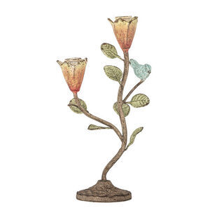 Creative Collection - Zaina ljusstake, flerfärgad, metall