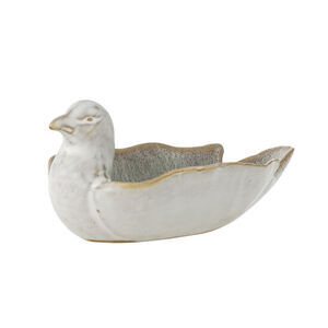 Creative Collection - Chirp Skål, Grön, Stengods