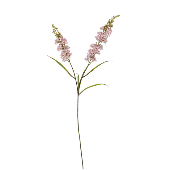 Bloomingville - Hortensia stjälk, rosa, konstgjorda blommor