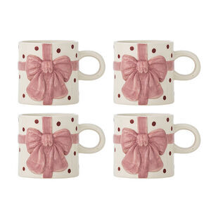 Bloomingville - Bowie-mugg, rosa, stengods