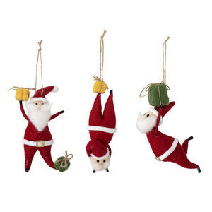 Bloomingville - Giles-prydnad, röd, ull