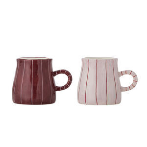 Bloomingville - Shirly Mugg, Flerfärgad, Stengods