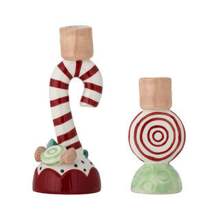 Bloomingville - Leiani ljusstake, flerfärgad, keramik