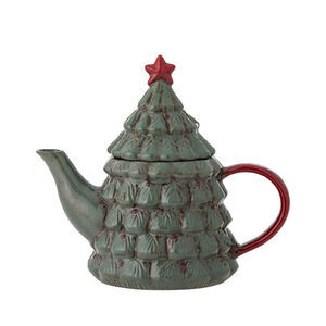 Bloomingville - Elvion Tekanna med te, Grön, Keramik