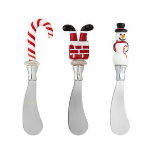 Bloomingville - Misa Smörkniv, Röd, Glas