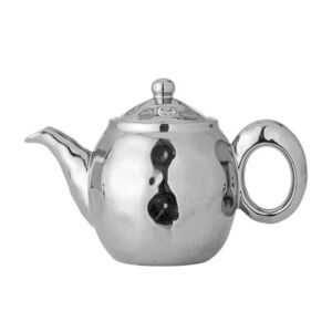 Bloomingville - Shine Tekanna med Tesi, Silver, Stengods