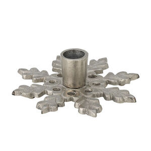 Bloomingville - Kashi ljusstake, silver, metall