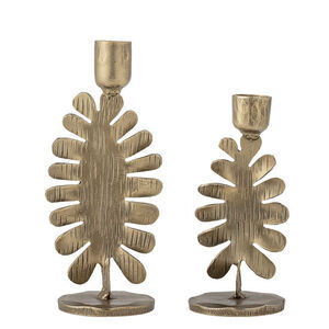 Bloomingville - Ekljusstake, Guld, Metall