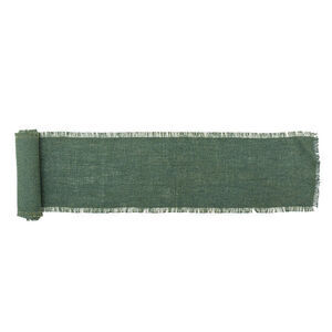 Bloomingville - Janavi bordslöpare, grön, jute