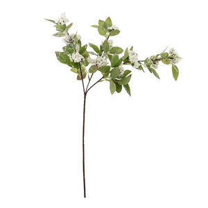 Bloomingville - Snöbärsstjälk, vit, konstgjorda blommor