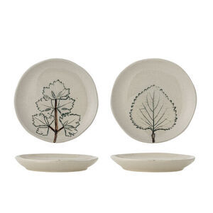 Creative Collection - Aubrin Tallrik, Natur, Stengods