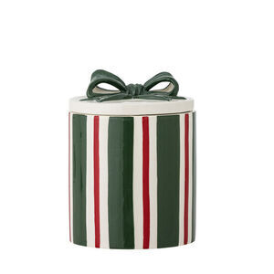 Bloomingville - Marnia Burk med lock, Grön, Stengods