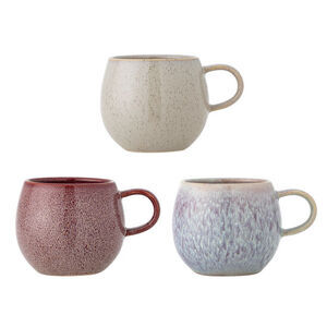 Bloomingville - Addison-mugg, rosa, stengods