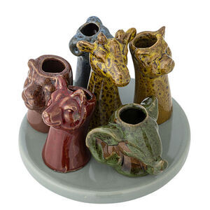 Creative Collection - Piero Vas, Flerfärgad, Stengods