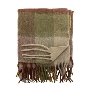 Creative Collection - Hamisha-pläd, flerfärgad, polyester OEKO-TEX®