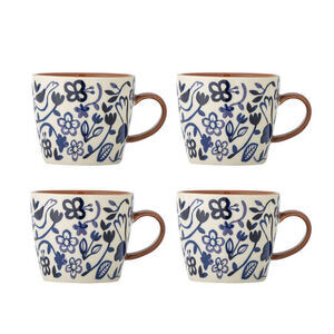 Bloomingville - Figuria Mugg, Flerfärgad, Stengods