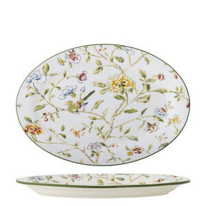 Creative Collection - Bloomie serveringsskål, flerfärgad, stengods