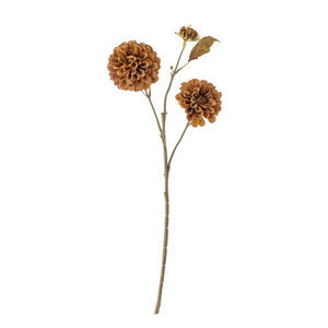 Bloomingville - Krysantemumstjälk, Orange, Konstgjorda blommor